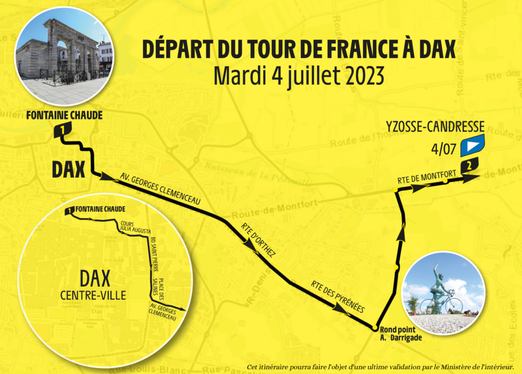 Tour de France 2023 Dax