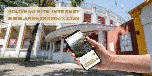 COUV NOUVEAU SITE DES ARENES